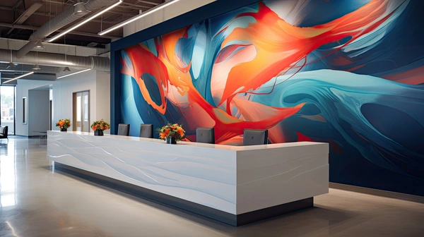  Wall Art - Reception Area